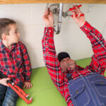 father and son plumbing