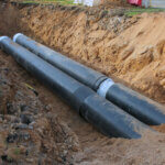 sewer pipes